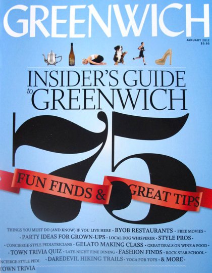 Greenwich magazine cover